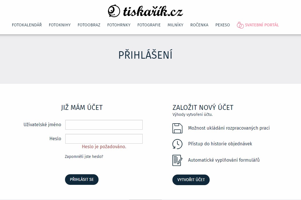 Password dimenticata