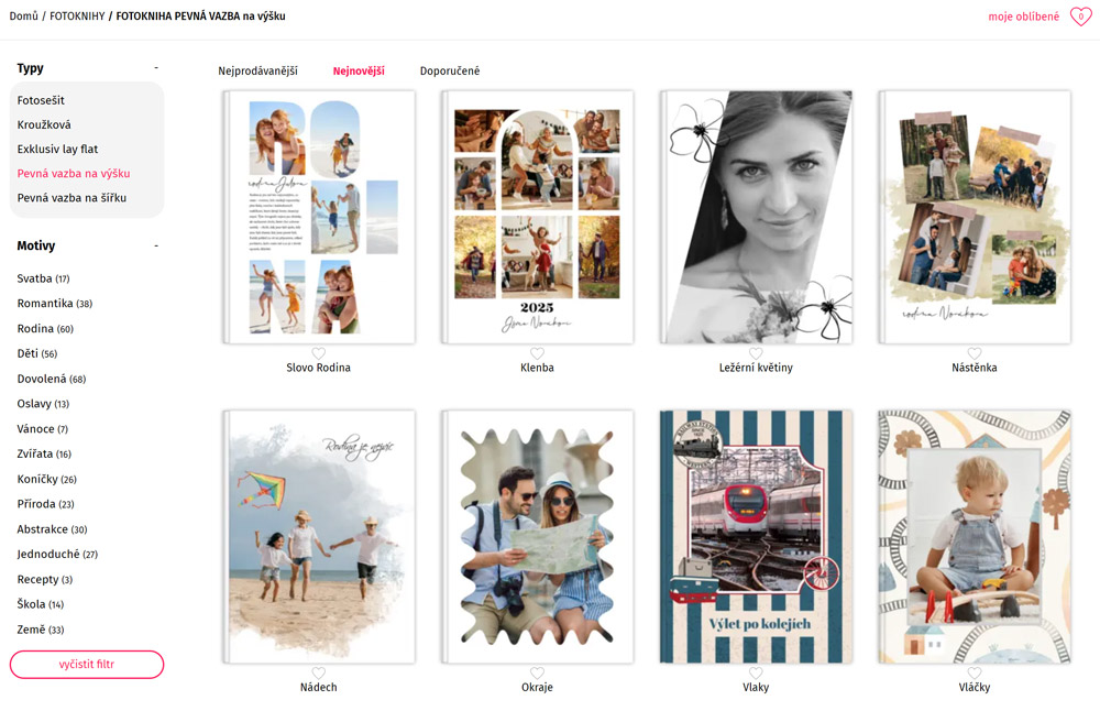 Fotolibri e categorie