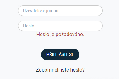 Password dimenticata